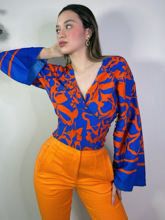 Blusa Floral Colores