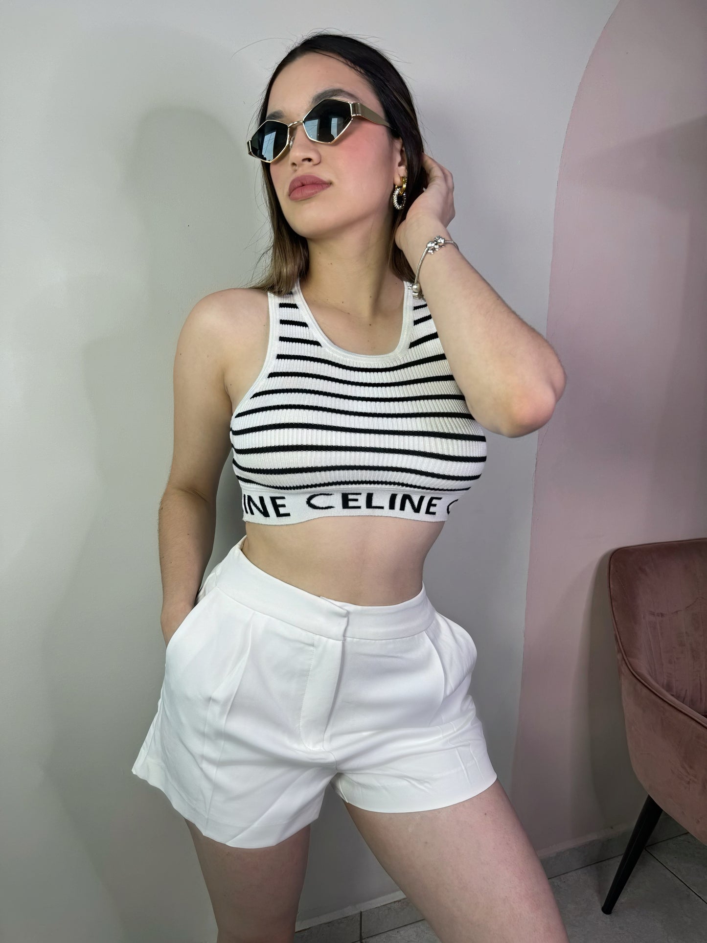 Short Básico Blanco