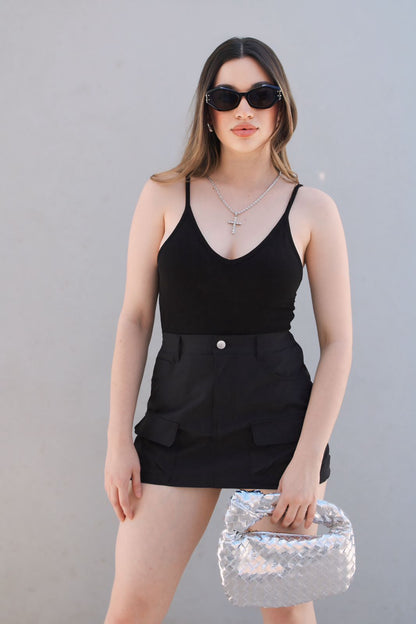 FALDA CARGO BLK