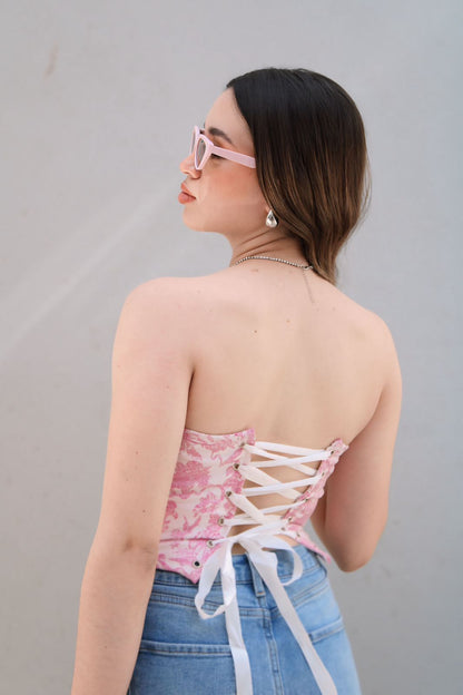 CORSET PINK ROMANCE