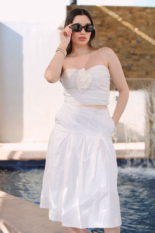 SET CLARISSA IVORY