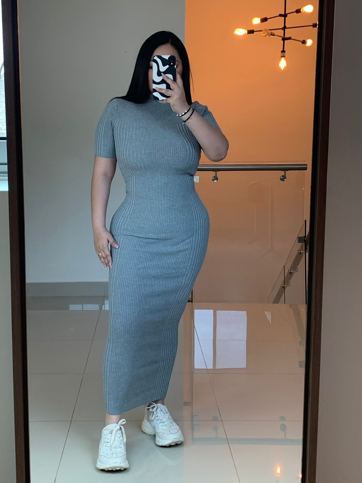 VESTIDO GRIS HERA