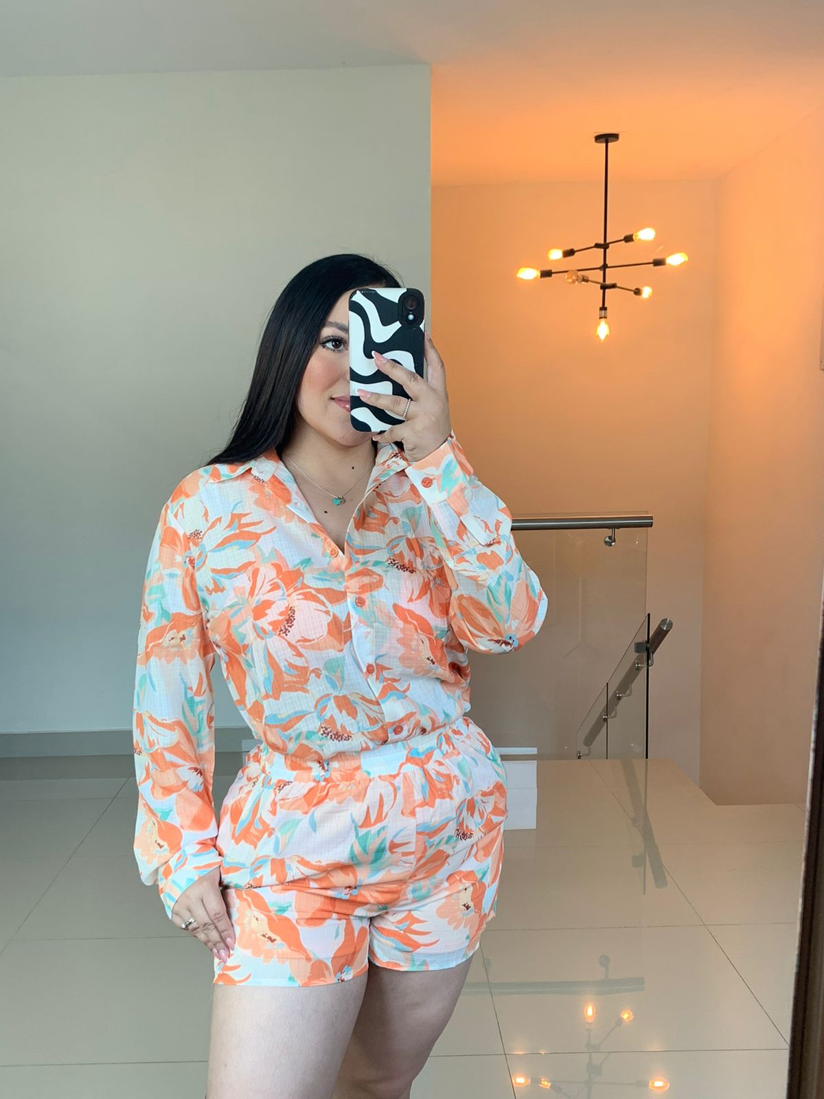 SET FLOR ORANGE